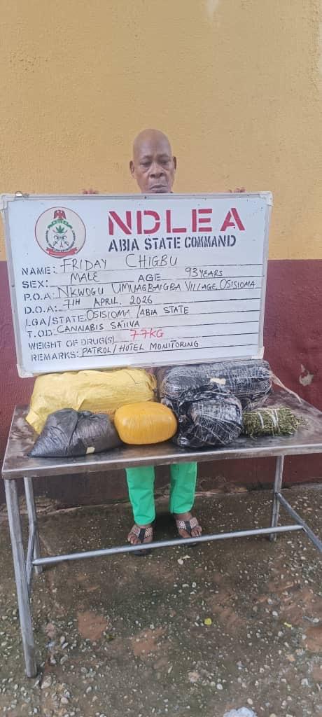 93-Year-Old Great Grandpa, Medical Doctor Nabbed as NDLEA Uncovers Massive Drug Network Nationwide