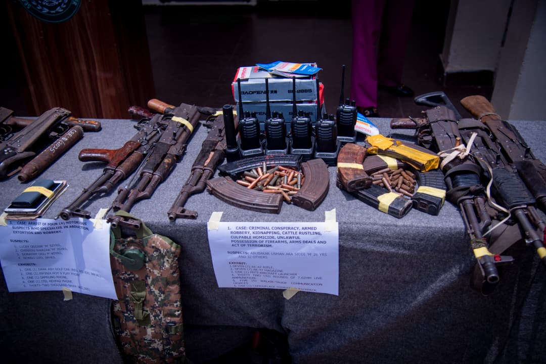 Police Arrest Dozens Over Kidnapping, Terrorism, Recover Heavy Weapons

‎