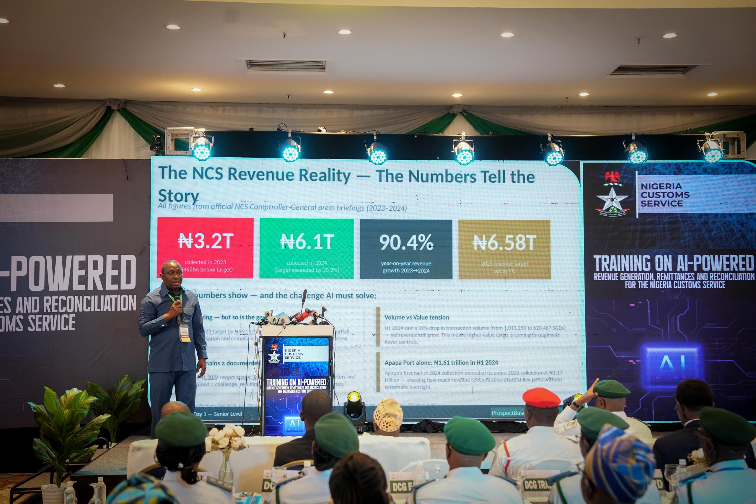 Customs Begins AI-Driven Training on Revenue Generation, Remittances, Reconciliation