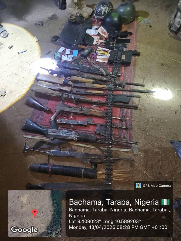 Troops clear bandits’ camps, rescue victims, recover arms in Bauchi