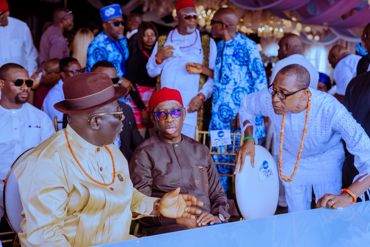 Oborevwori, Ibori, Okowa, Others Pay Last Respect To Elue 