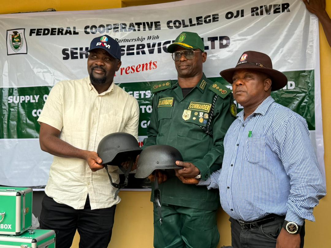 Sen. Ngwu Donates Security Gadgets to Forest Guards, Lauds Mbah’s Investment in Security
