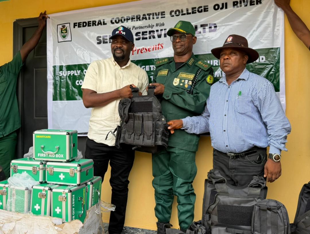 Sen. Ngwu Donates Security Gadgets to Forest Guards, Lauds Mbah’s Investment in Security