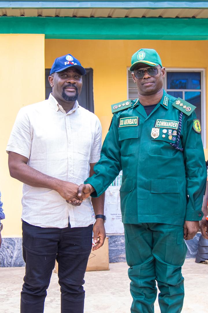 Sen. Ngwu Donates Security Gadgets to Forest Guards, Lauds Mbah’s Investment in Security