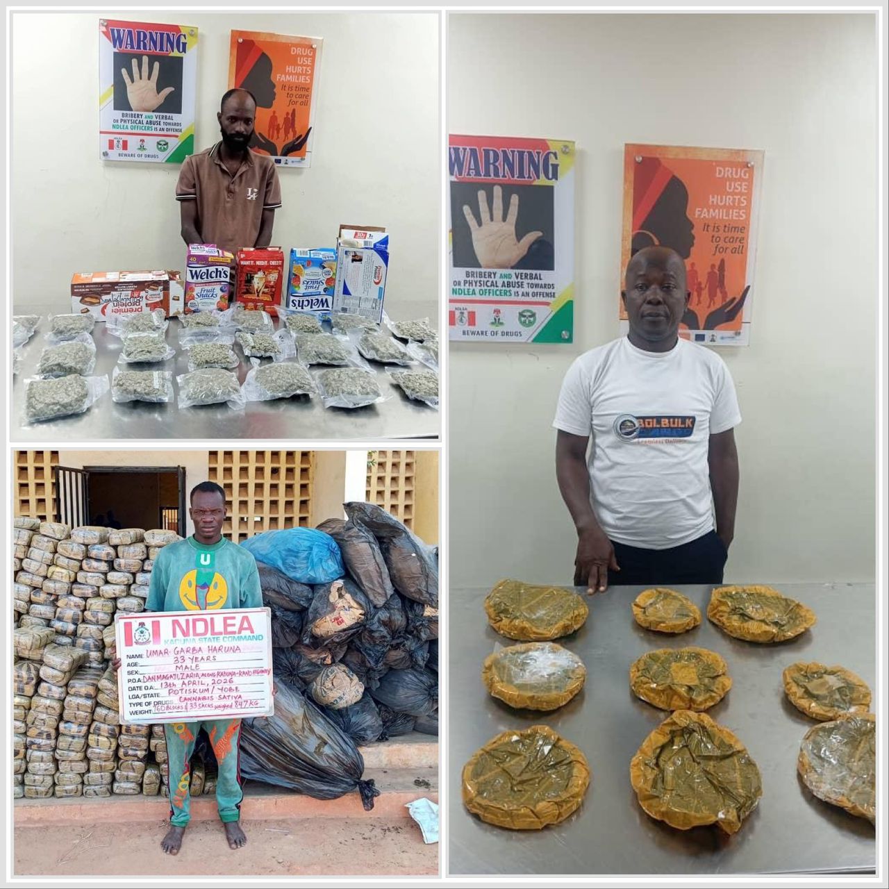 11 Drug Kingpins Jailed 254 Years As NDLEA Secures 974 Convictions In Three Months