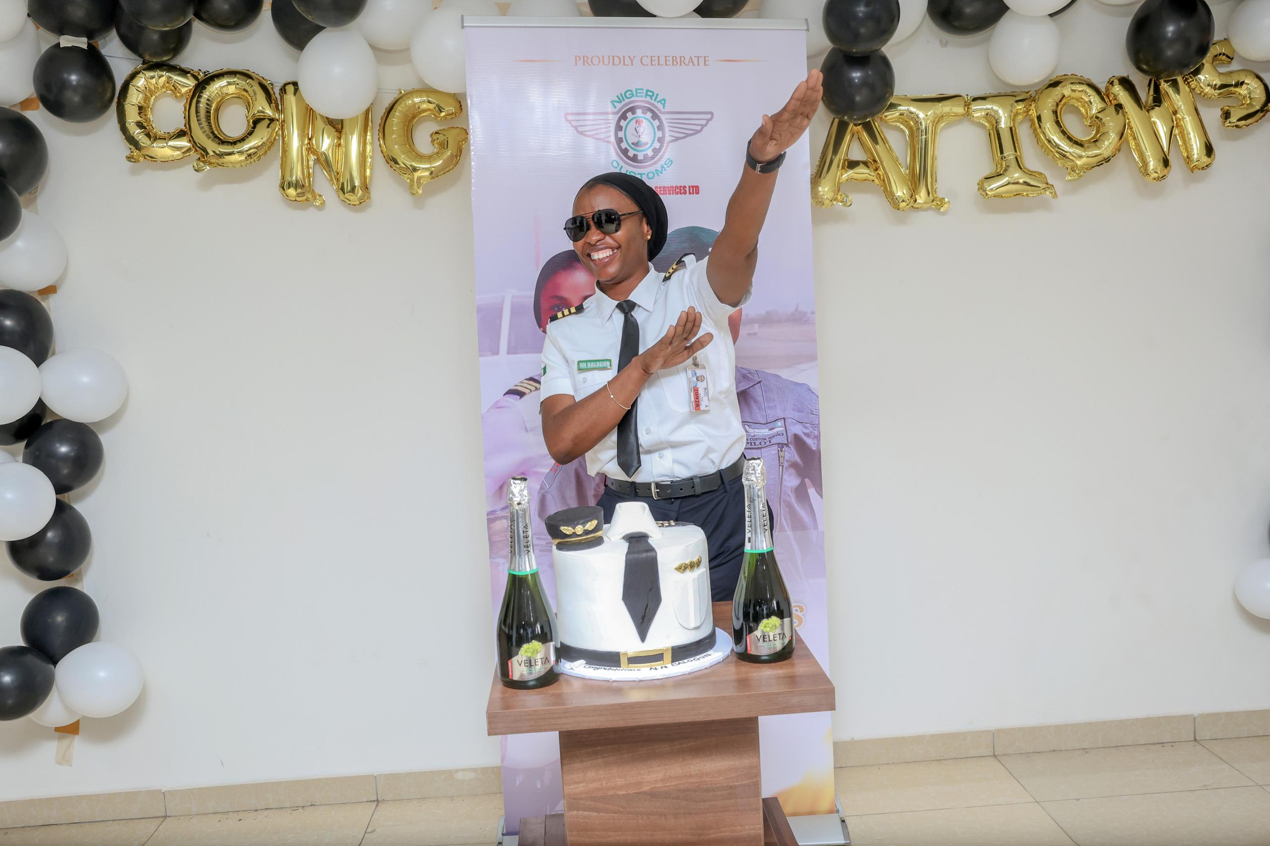 Customs Celebrates First Female Pilot for Obtaining Commercial Multi-Engine License