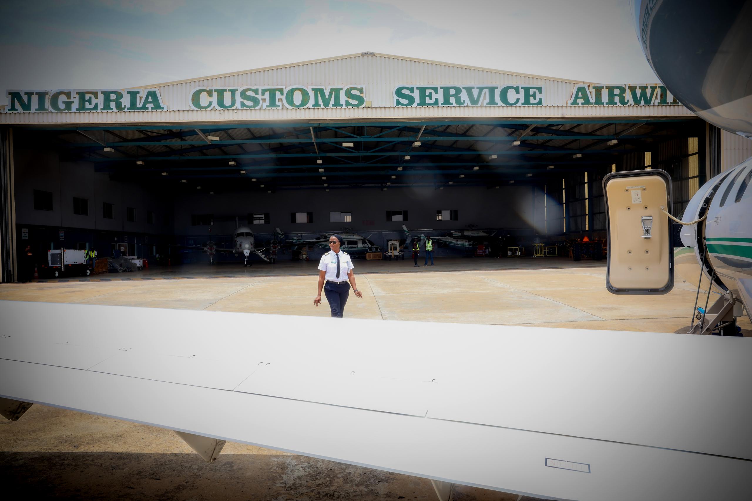 Customs Celebrates First Female Pilot for Obtaining Commercial Multi-Engine License