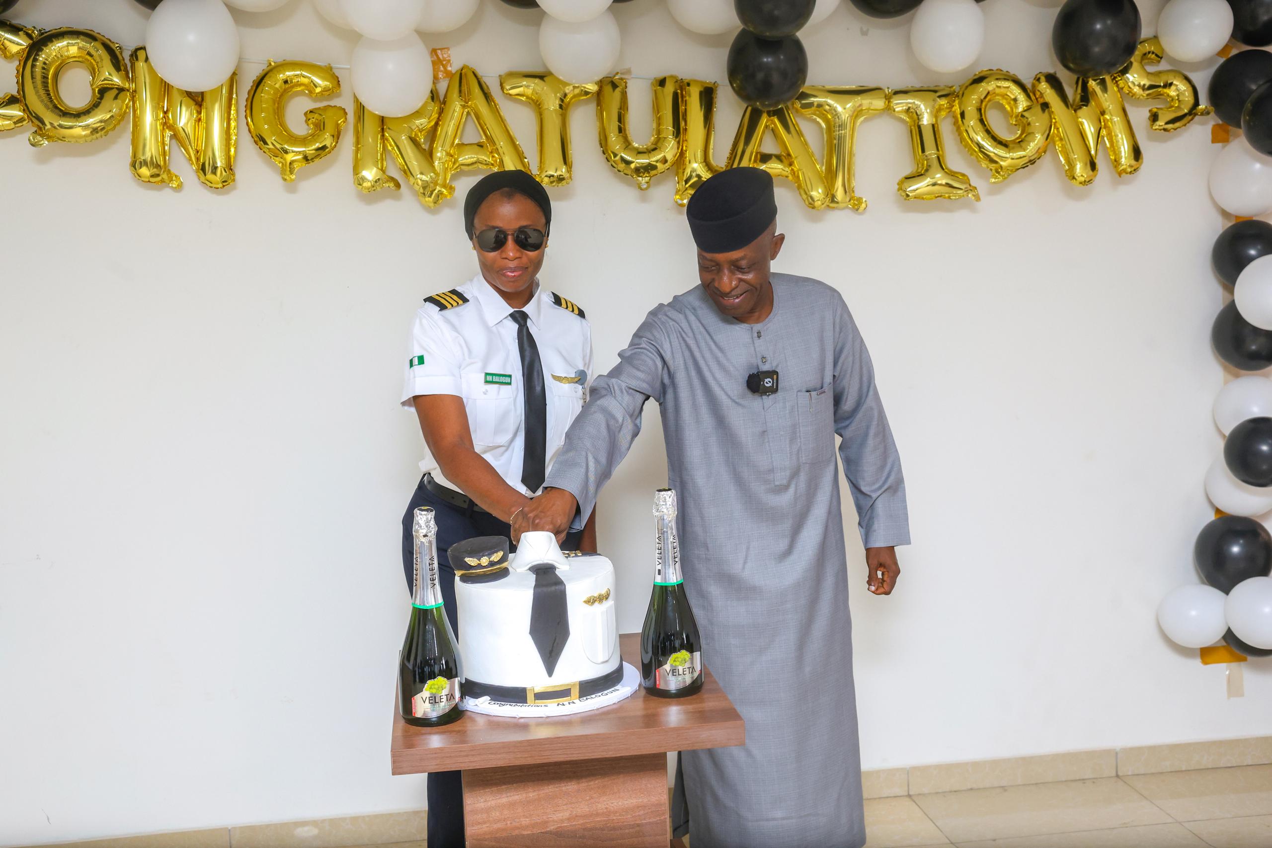 Customs Celebrates First Female Pilot for Obtaining Commercial Multi-Engine License