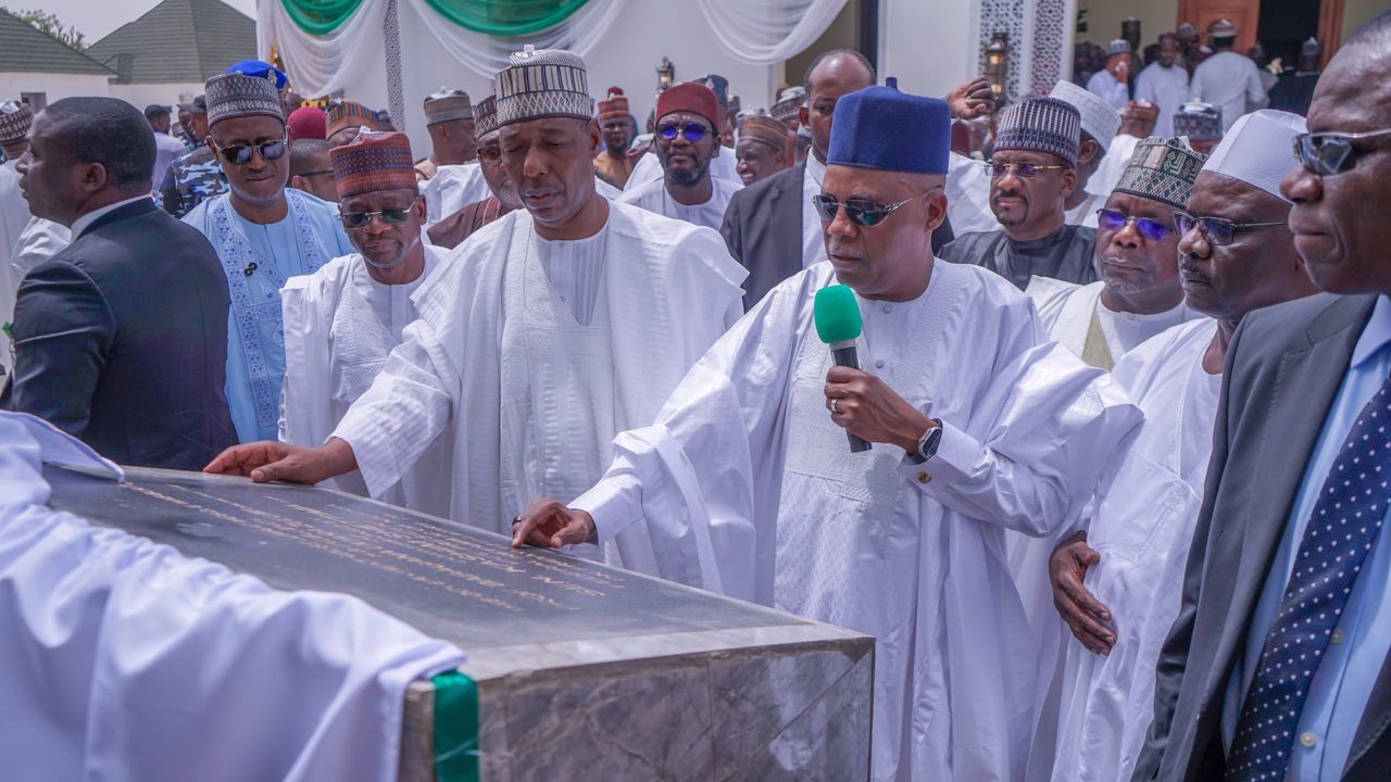 VP Shettima Commissions New Borno Governor’s Office Complex, Clinic, four others