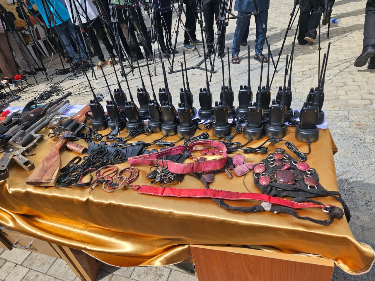 Police Bust Kidnap, Banditry Rings, Recover Stolen Vehicles, Rail Materials in Major Crackdown