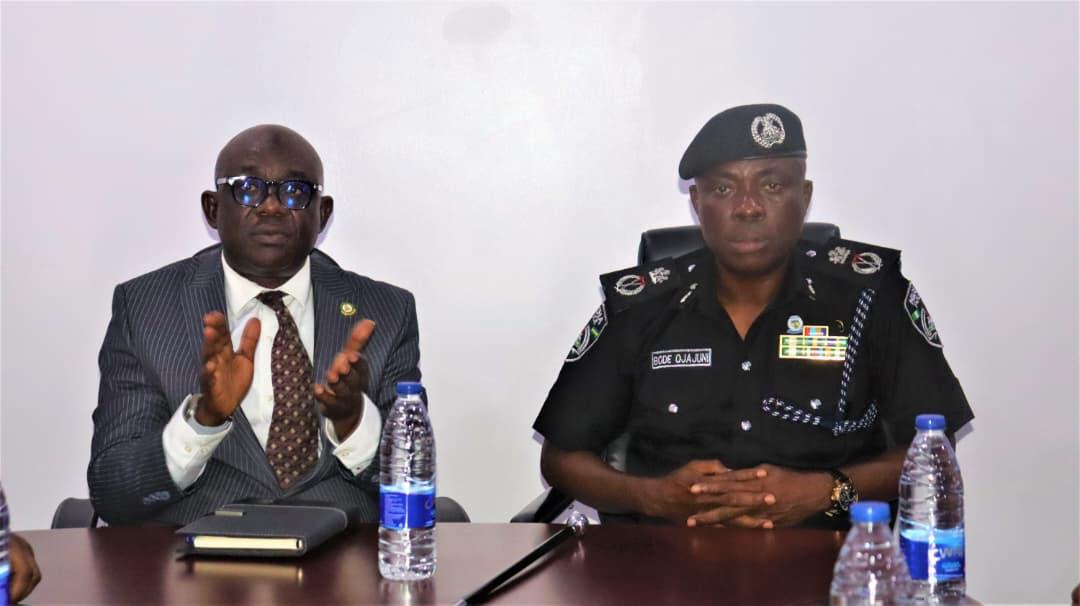 CP Ojajuni Deepens Security Synergy in Ogun, Engages Army, DSS, Immigration, NSCDC

‎