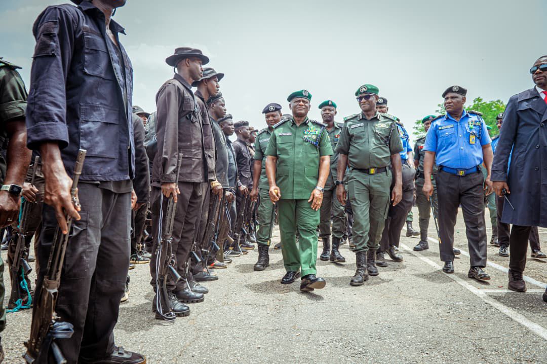 IGP Disu Reinforces Tactical Readiness, Officer Welfare at PMF Training Close in Ende Hills

‎

‎