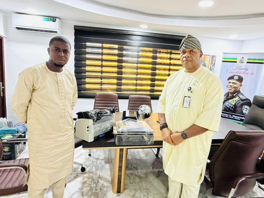 Al Muqeet CEO Donates IT Equipment To Boost Police Operations In Lagos