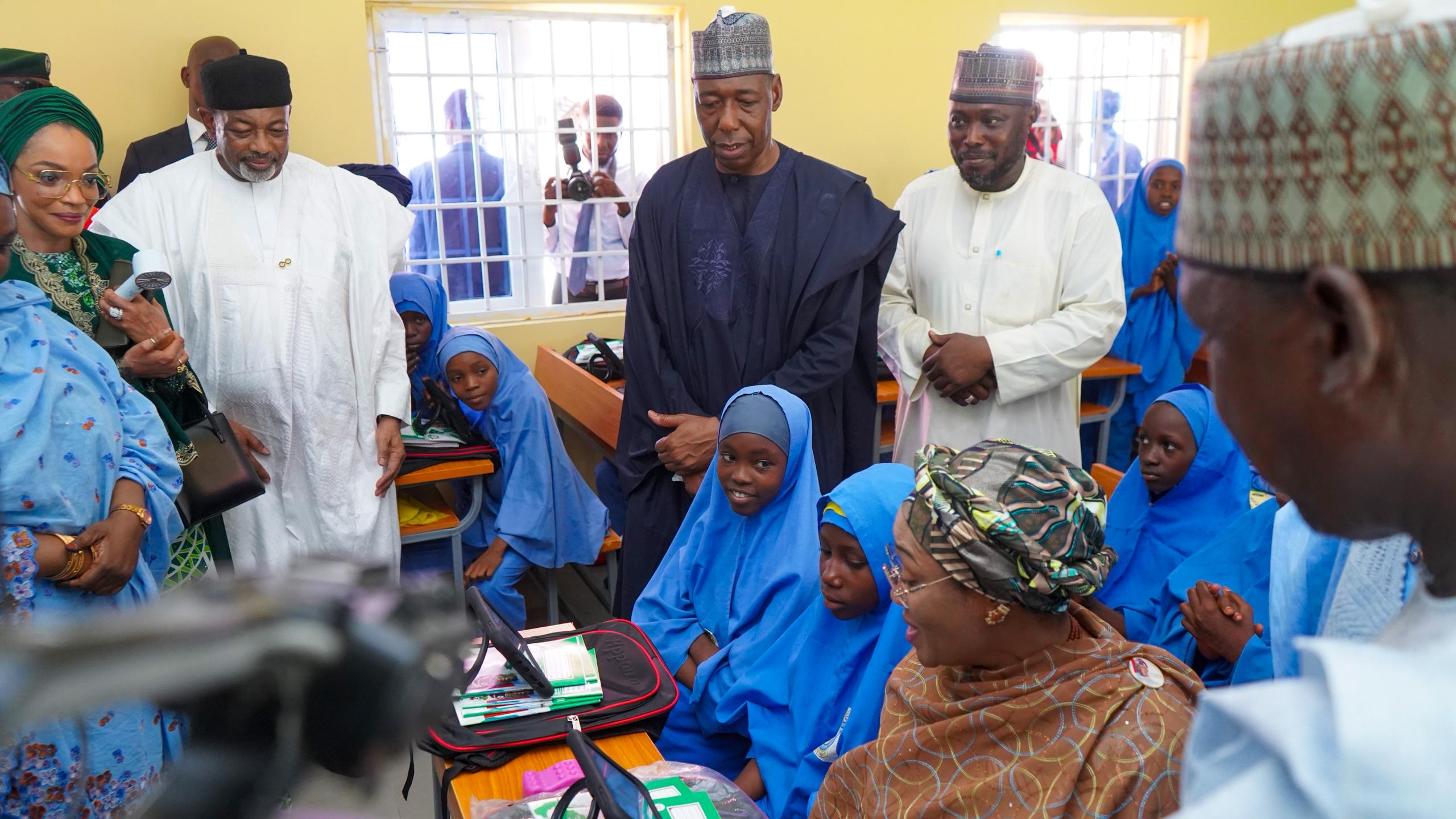 Borno: Remi Tinubu commissions Zulum’s nursing quarters, 2 mega schools