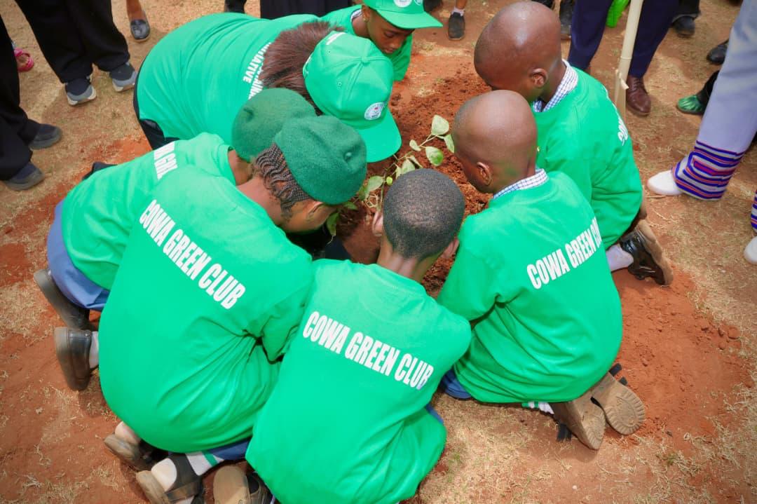 Customs Officers' Wives Launches Nationwide Tree Planting Campaign, Targets 1,000 Trees in 1 Hour
