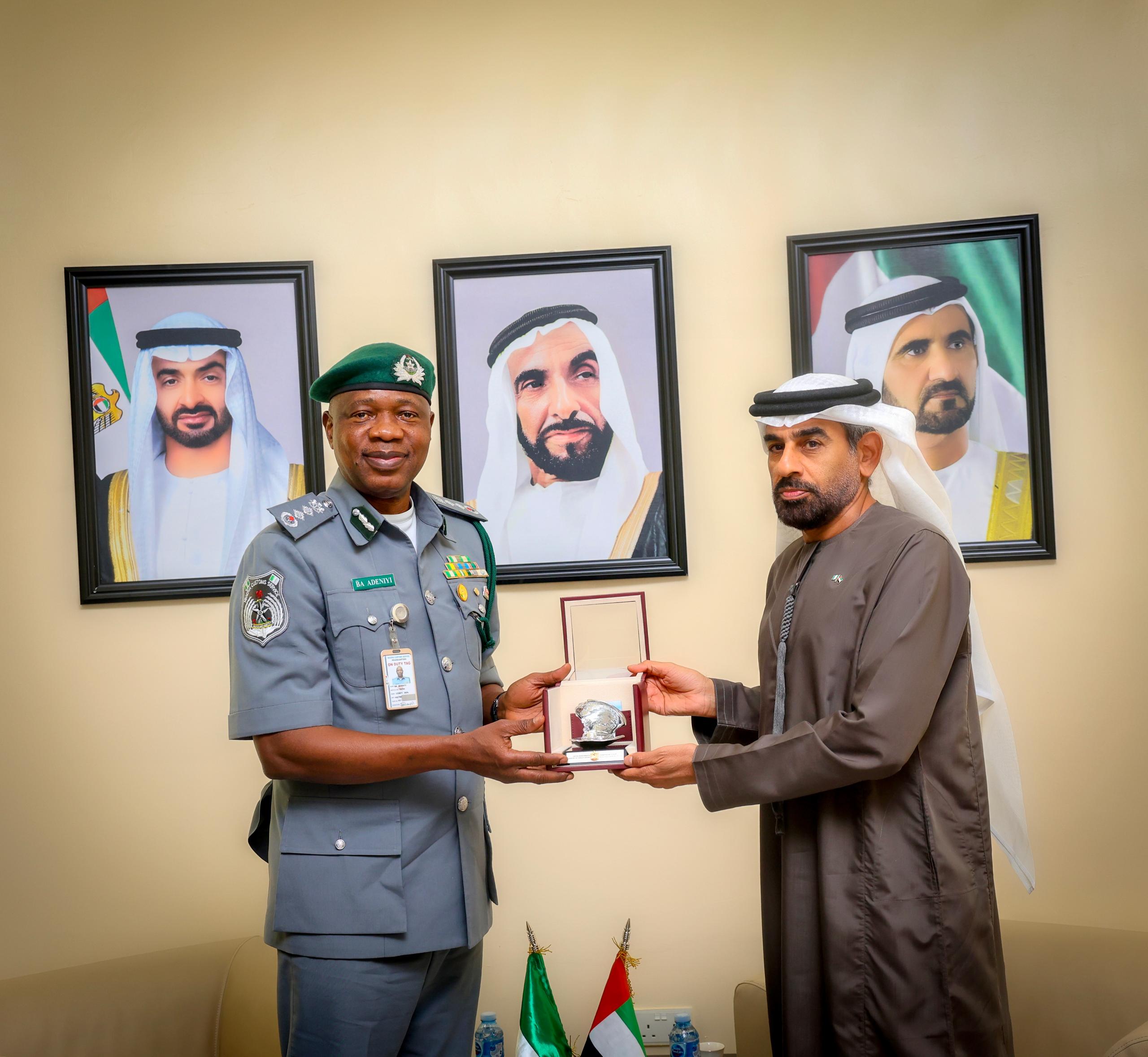CGC Adeniyi Engages UAE Embassy to Deepen Trade Ties, Customs Cooperation