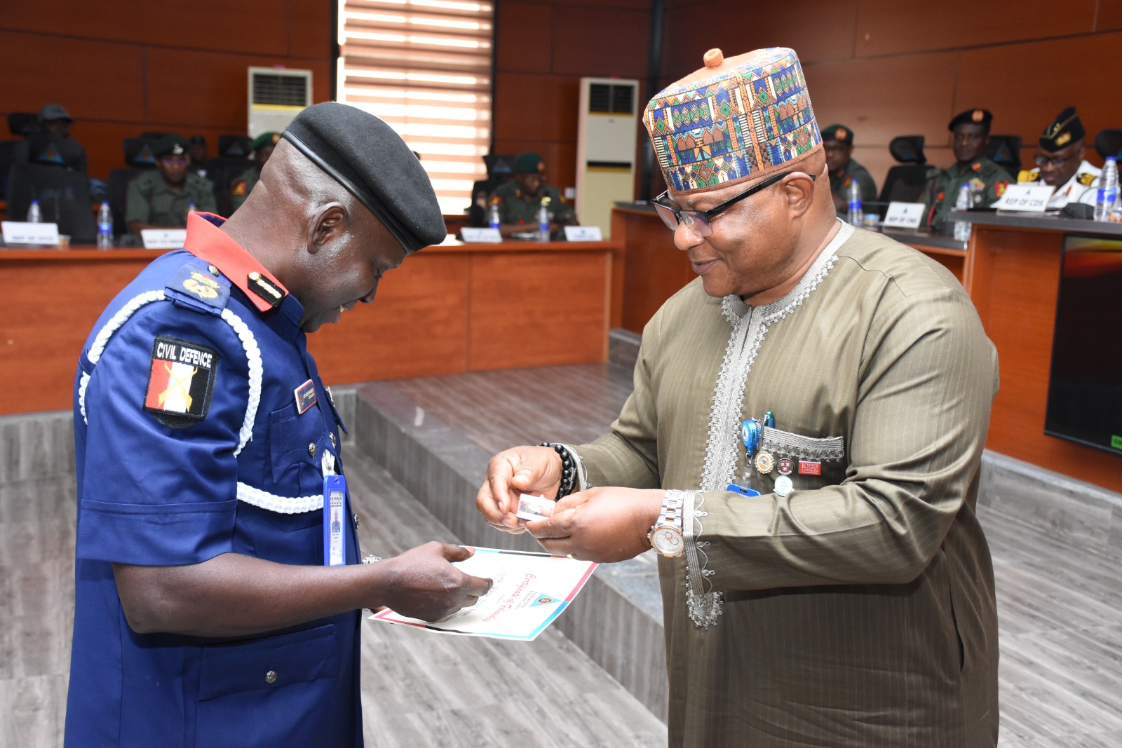 Lagos NSCDC Commandant Bags Army Resource Centre Fellowship, Pledges Renewed Fight Against Crime