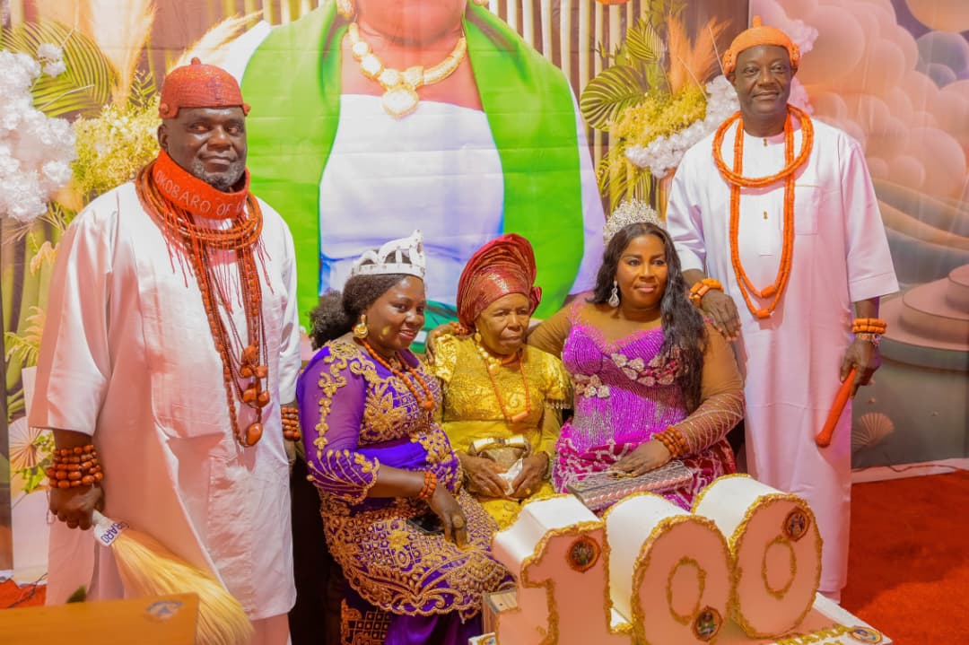 Oborevwori Extols Centenarian, Esther Ahon, Celebrates Her Virtues, Enduring Legacy