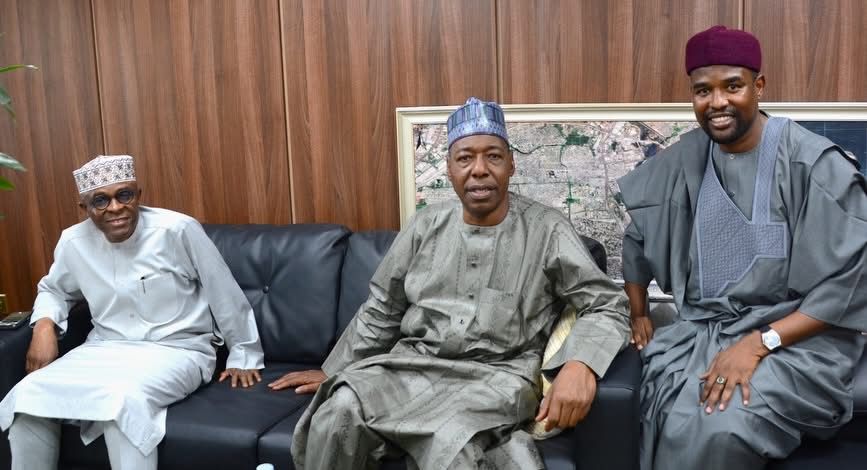 Zulum meets NPA’s mgt in Lagos, wants Borno’s export capabilities scaled up