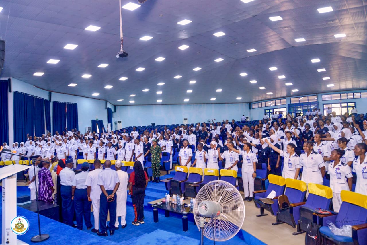 CAS Salutes NAF Nurses, Describes Them As Critical To Military Operations

‎

‎