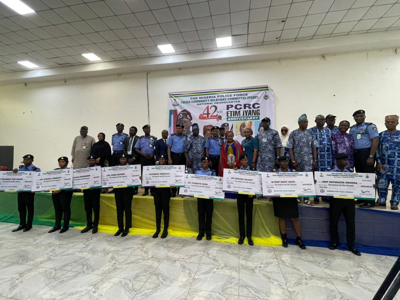 PCRC Marks 42 Years, Honours Police Officers, Pushes Stronger Community Policing

‎