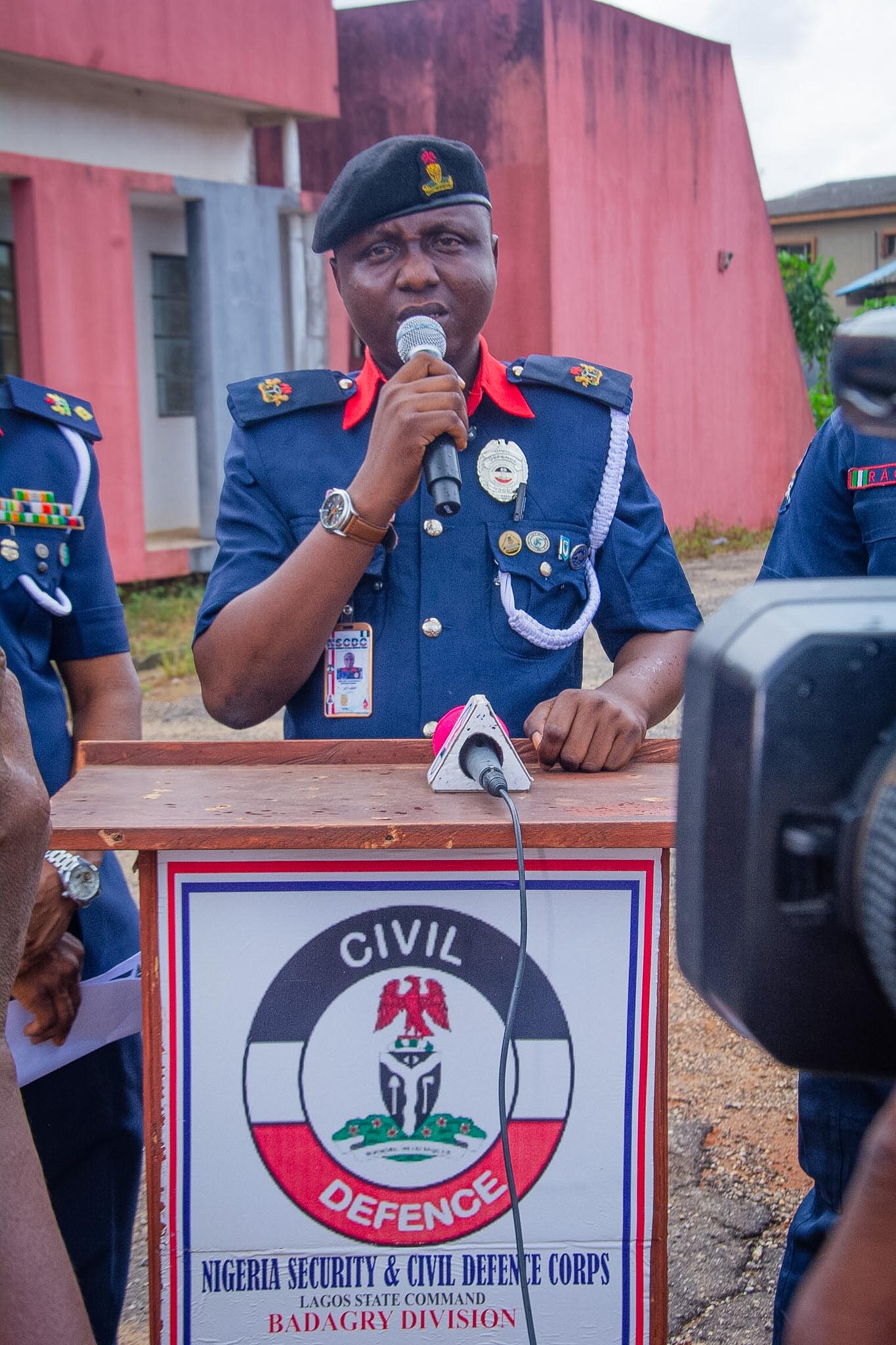 NSCDC arrests four foreign suspects over alleged human trafficking, internet fraud in Lagos
