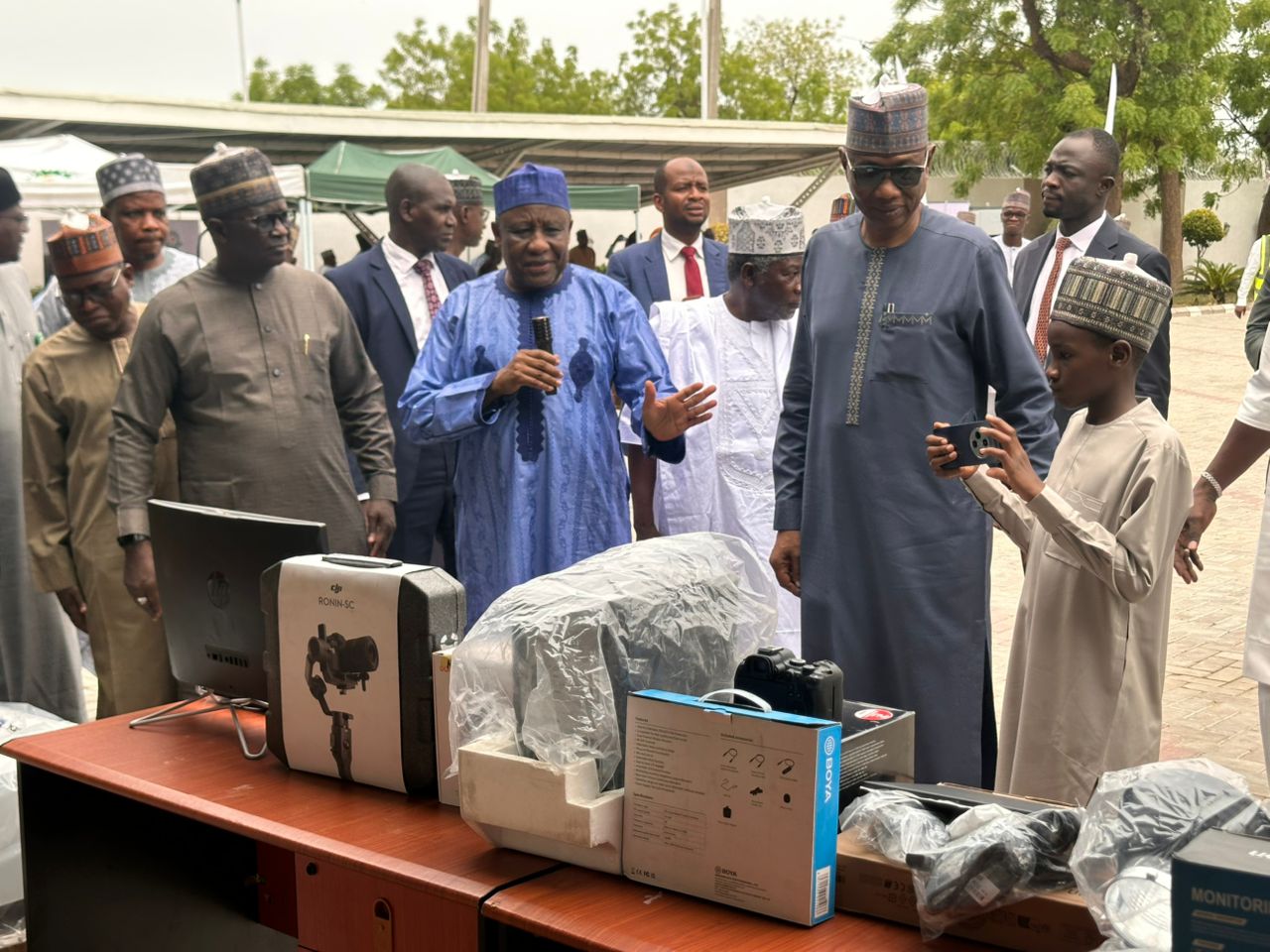 NEDC Donates Broadcast Equipment, Solar Systems To FRCN, Trolleys To FAAN