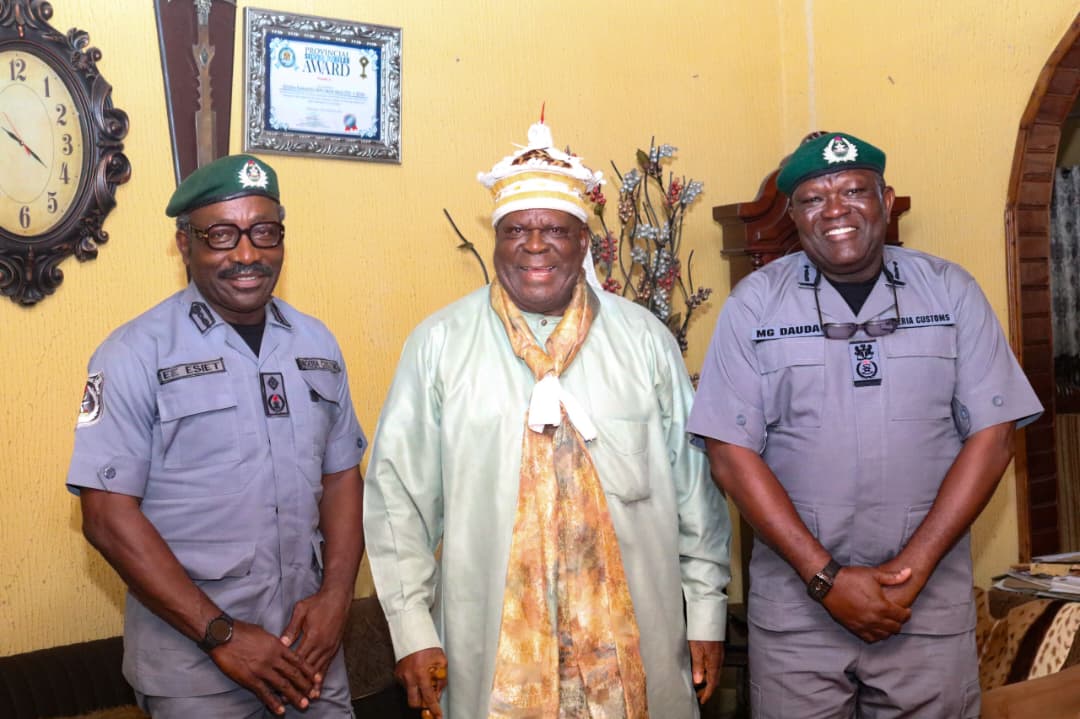 Esiet Assumes Leadership of Customs Eastern Marine Command, Begins Stakeholder Engagements

‎

‎