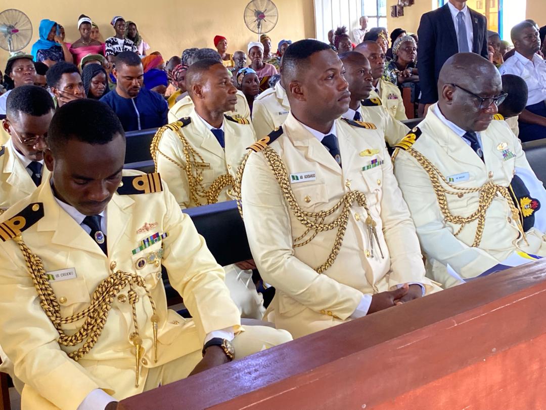 Nigerian Navy@70: FOB FORMOSO Holds Thanksgiving Service, Charges Personnel On Loyalty, Professionalism