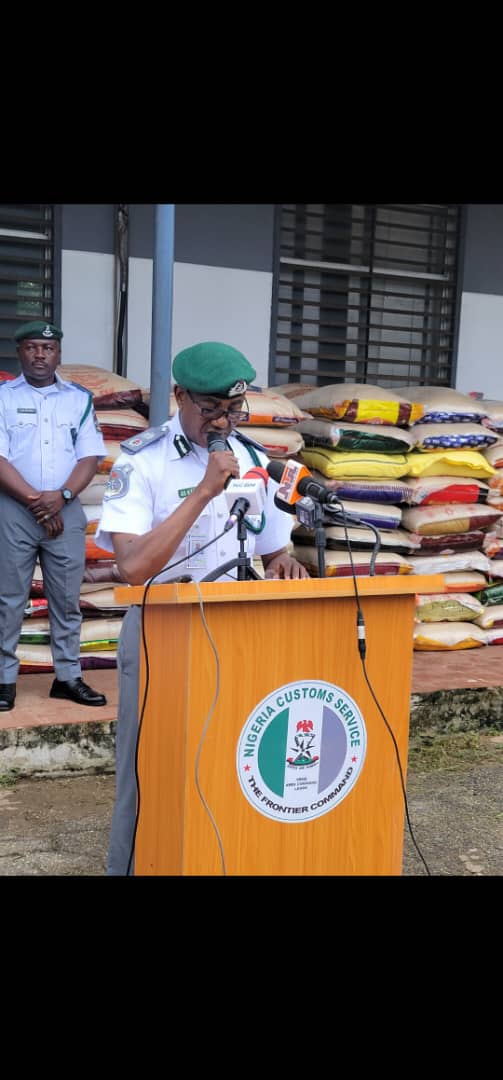 Seme Customs Generates N9.7bn Revenue, Seizes Drugs, Rice, PMS

‎