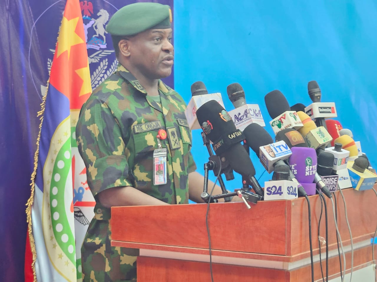 Troops Eliminate 317 Terrorists, Rescue 221 Victims In One Month — DHQ

‎