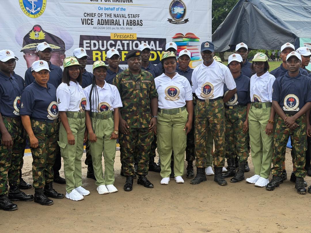 Navy Marks Anniversary With Educational Outreach In Bayelsa Community
