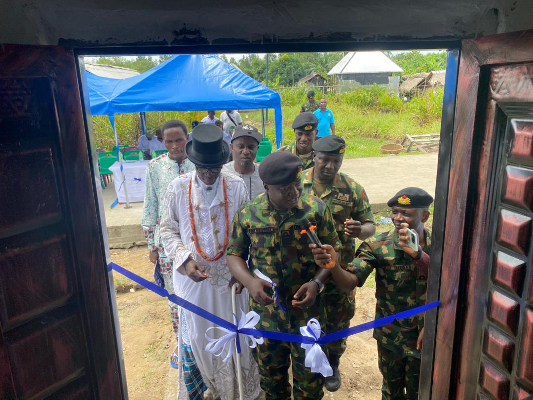 Navy Deepens Community Impact as FOB FORMOSO Unveils Jetty Waiting Room in Bayelsa
