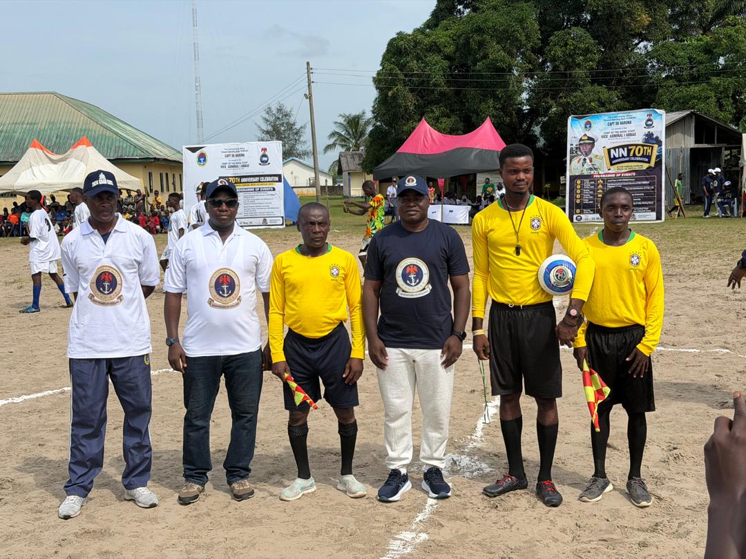 Navy Base Defeats Host Community on Penalties in Nigerian Navy@70 Football Showdown