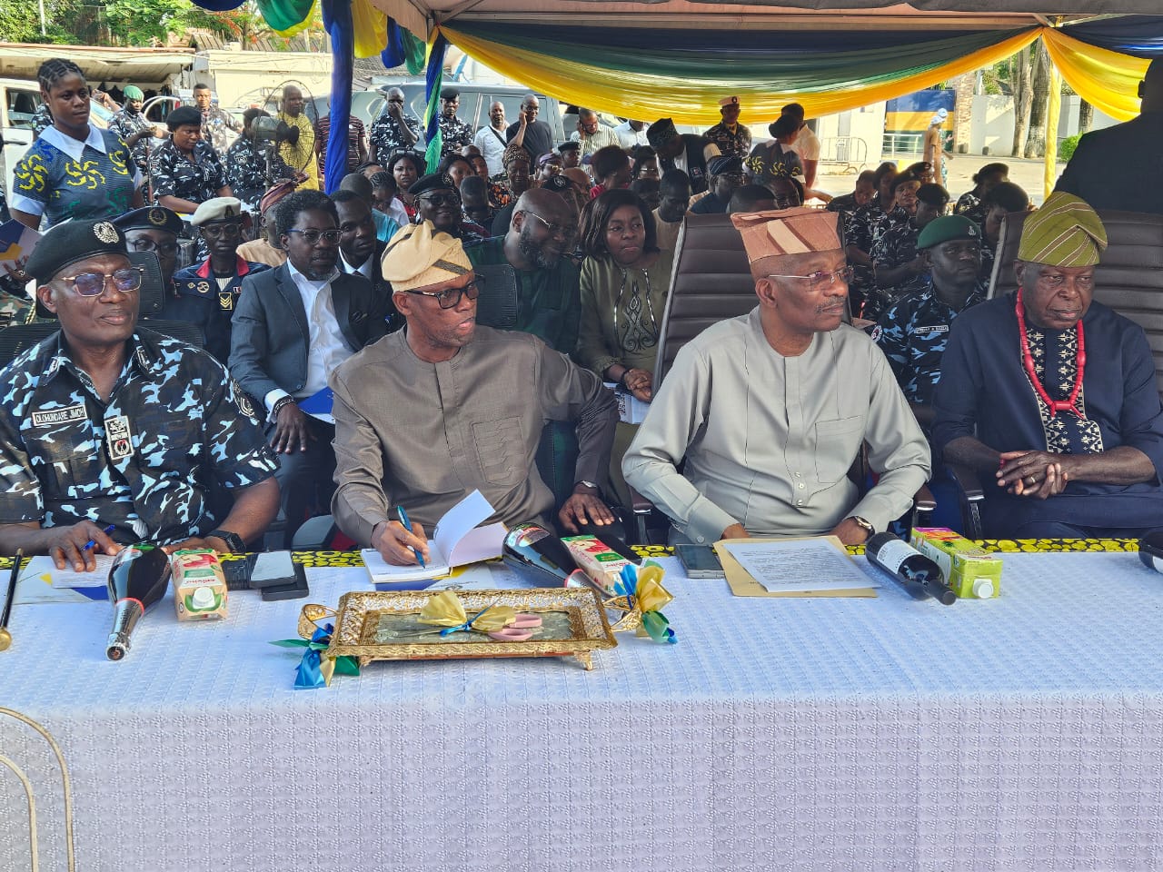 Pomp as Okiro, Others Unveil Egbetokun Conference Centre Built By AIG Jimoh