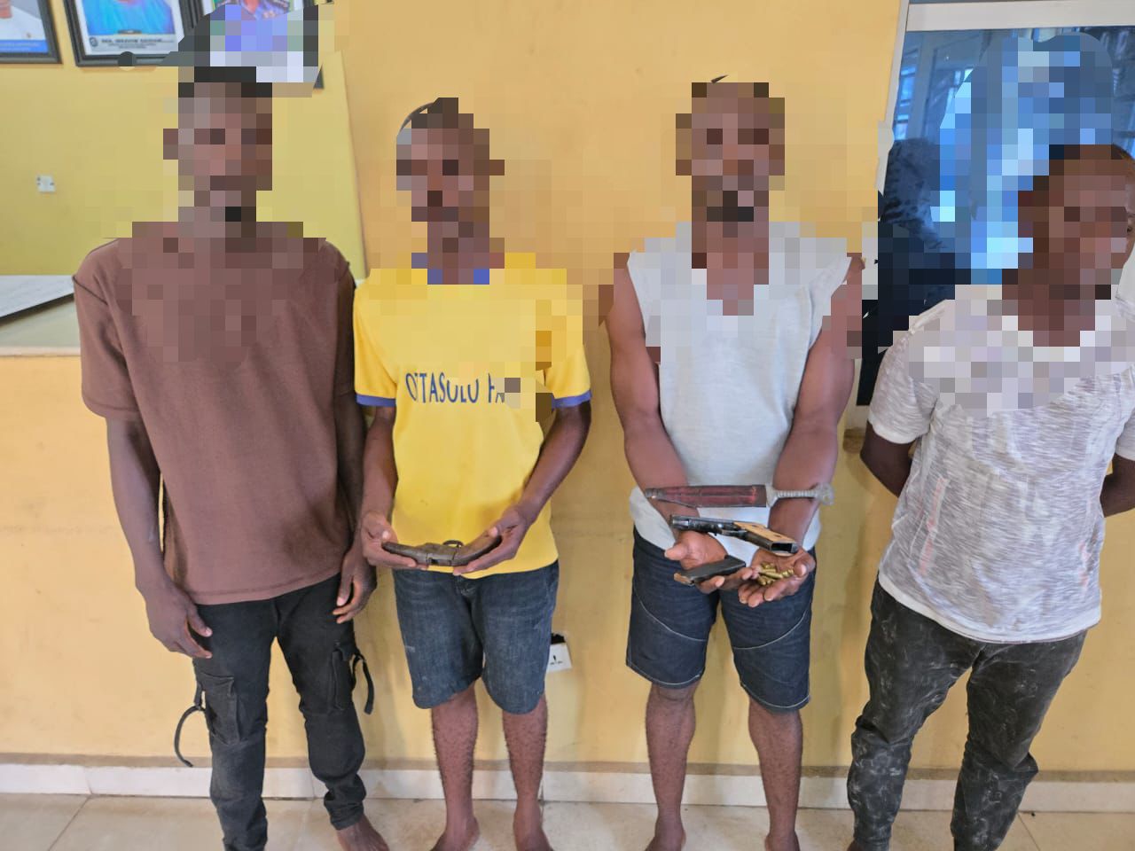Police Bust Alleged Cult Cell in Lagos, Arrest Four, Recover Firearms and Ammunition