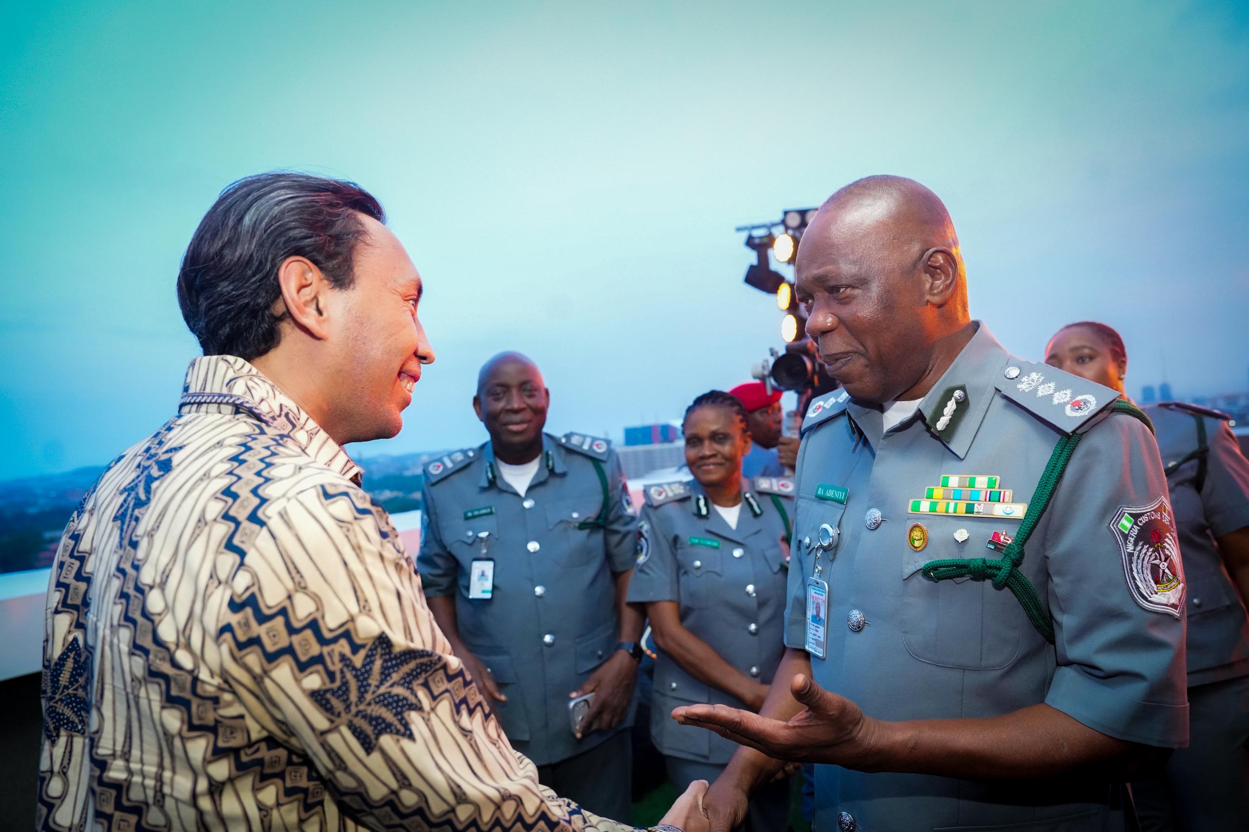 CGC Adeniyi Strengthens Global Partnerships at Customs Diplomatic Reception