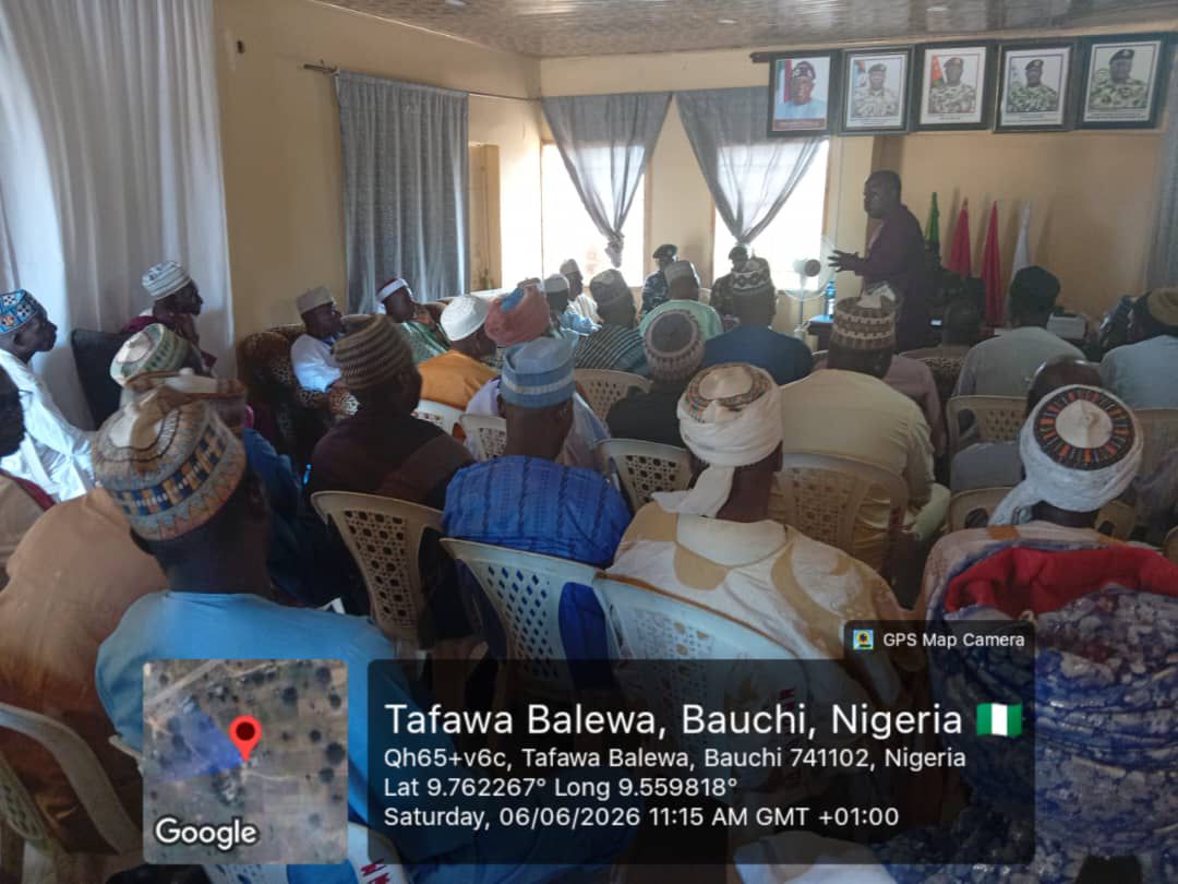 Security Stakeholders Hold Engagement Meeting in Bauchi, Distribute Fertilizers to Farmers