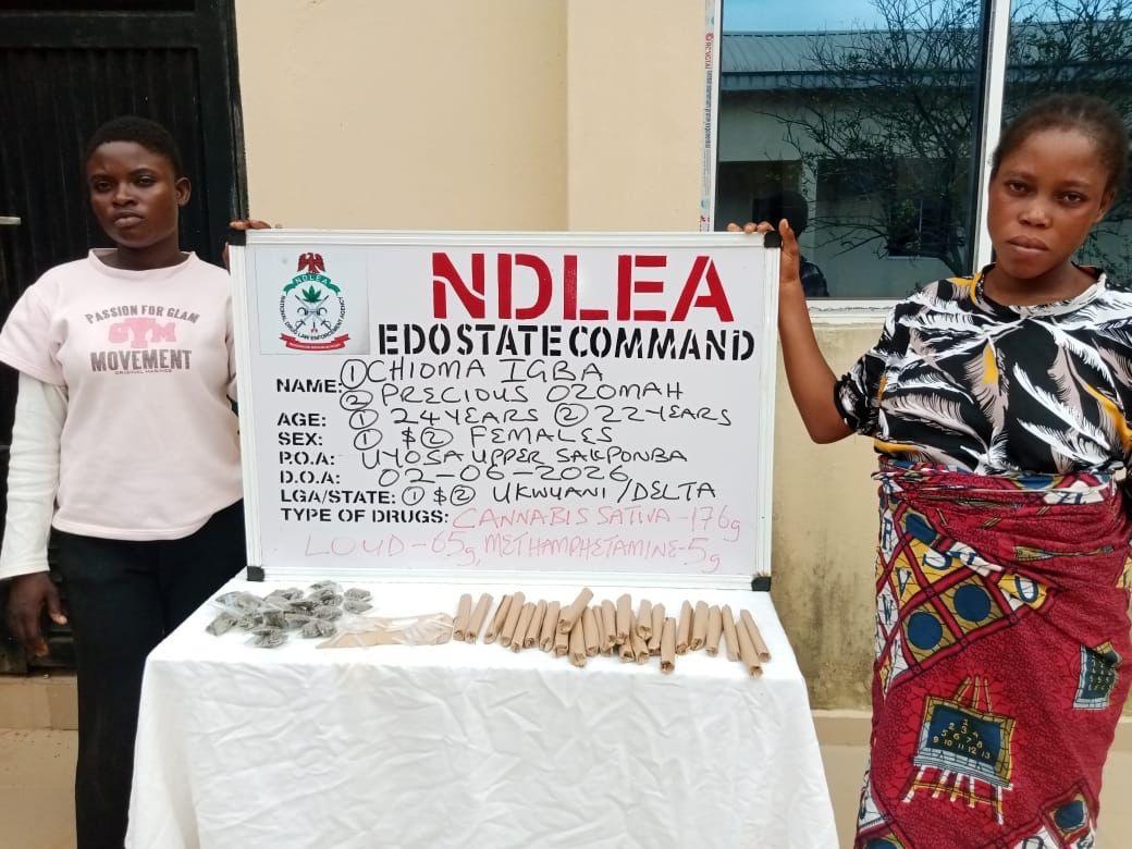 NDLEA Seizes Over 320,000 Tramadol Capsules, Arrests 75-Year-Old Suspect, Four Female Drug Dealers
