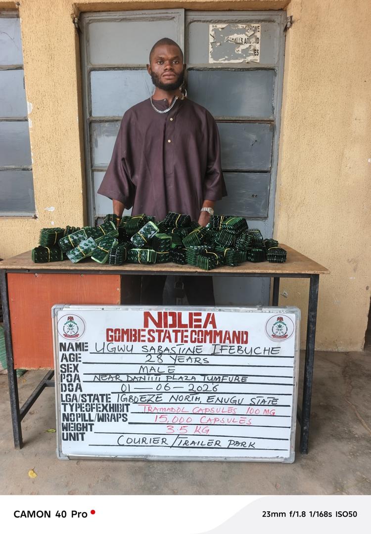 NDLEA Seizes Over 320,000 Tramadol Capsules, Arrests 75-Year-Old Suspect, Four Female Drug Dealers
