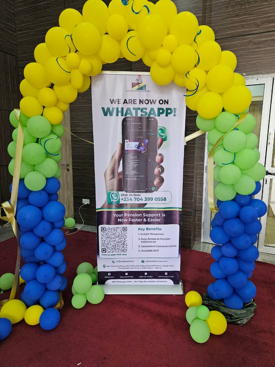 Nigeria ‎Police Pensions Limited Launches Dedicated WhatsApp Hub for Retirees and Serving Officers

‎