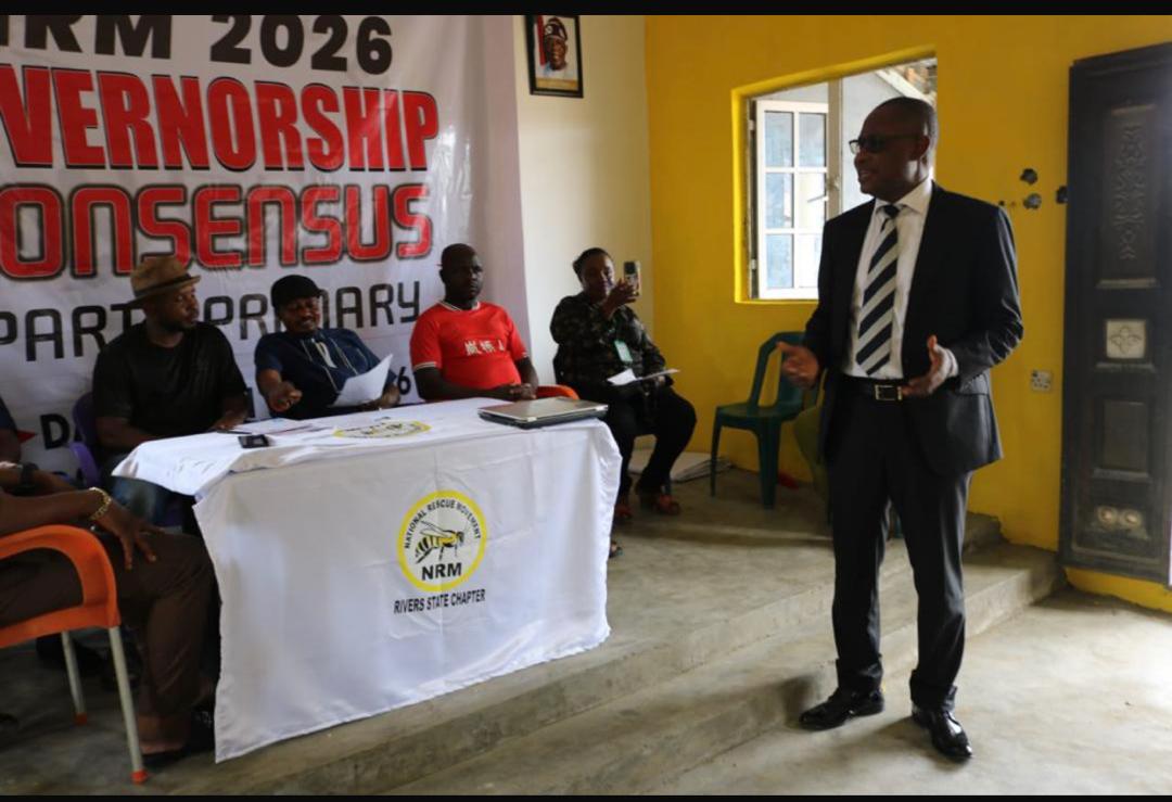 NRM Picks Minaibim Harry As Rivers Governorship Candidate, Promises New Era Of Unity, Security