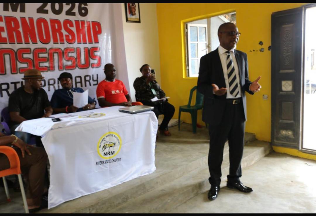 NRM Picks Minaibim Harry As Rivers Governorship Candidate, Promises New Era Of Unity, Security