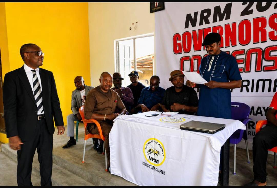 NRM Picks Minaibim Harry As Rivers Governorship Candidate, Promises New Era Of Unity, Security