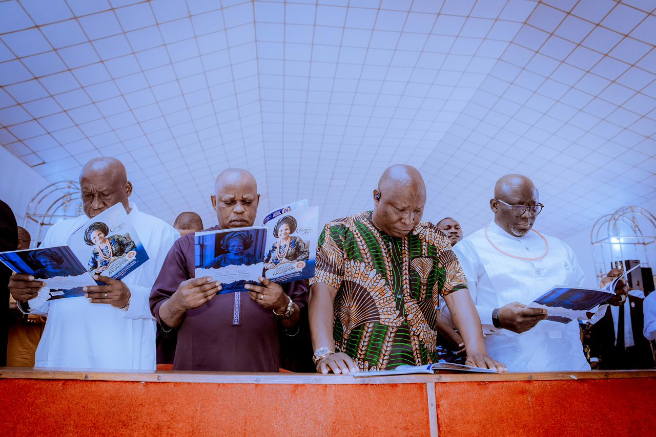 Oborevwori Condoles Bishop Aruakpor Over Mother's Passing, Says She Lived A Fulfilled Life