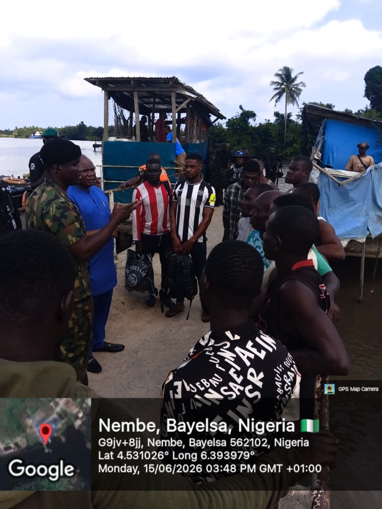 Navy Intercepts Two Boats Loaded with Illegally Mined Black Sand, Arrests 13 Suspects in Bayelsa
