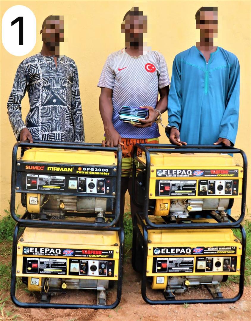 Ogun Police Smash Crime Rings, Arrest Six Suspects, Recover Rifle, Ammunition, Stolen Property