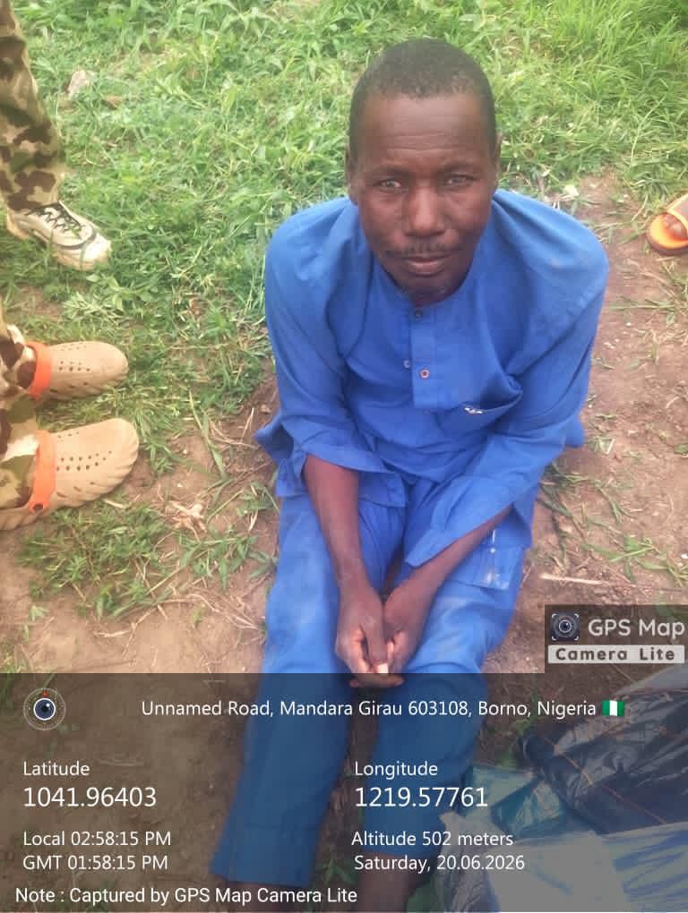 Troops Arrest Two Suspected Terrorist Logistics Suppliers in Borno
