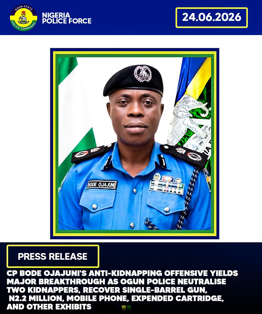Ogun Police Launch Massive Security Sweep Along Sagamu-Benin Expressway After Security Breach