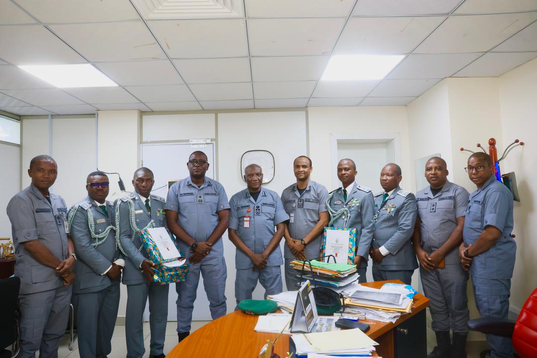 Officers of Nigeria Customs PR Unit Emerge Best, Second Best Graduating Students at NCCSC Gwagwalada 